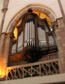 Orgue de choeur Dalstein-Haerpfer à St-Thomas, Strasbourg. Cliché personnel (août 2008)