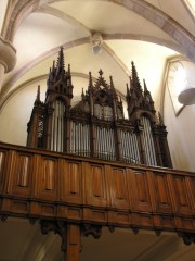 Vue de l'orgue Cavaillé-Coll. Cliché personnel