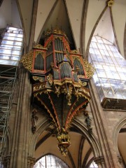 Une vue du Grand Orgue Kern en contre-plongée. Cliché personnel