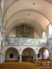 Autre vue de l'orgue depuis le choeur. Cliché personnel