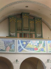 Vue rapprochée de l'orgue. Cliché personnel