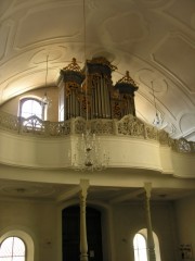 Autre vue de cet orgue (dans des tons plus chauds). Cliché personnel