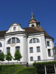 Autre vue de l'église St-Martin à Schwyz. Cliché personnel