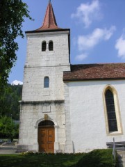 Temple de Cernier. Cliché personnel
