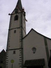 Vue de la Stadtkirche de Stein am Rhein. Cliché personnel (sept. 2008)