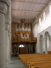 Autre vue de la perspective vers l'orgue. Cliché personnel