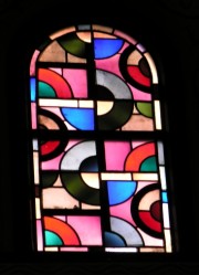 Second vitrail latéral (W. Schaad), second bras de la croix. Cliché personnel