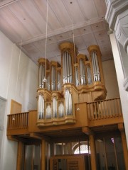 Une dernière vue de l'orgue Metzler. Cliché personnel (sept. 2008)
