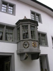 Maison de Stein am Rhein (oriel). Cliché personnel