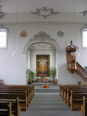 Vue intérieure de cette église. Cliché personnel