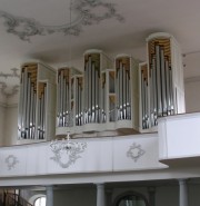 Vue rapprochée de l'orgue. Cliché personnel