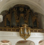 Une dernière vue du Grand Orgue Leu-Kuhn (1715-1990). Cliché personnel (sept. 2008)