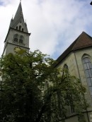 Vue extérieure de la Stephanskirche. Cliché personnel (sept. 2008)