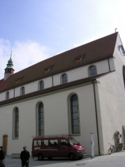 Vue de la Dreifaltigkeitskirche de Constance. Cliché personnel (sept. 2008)