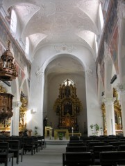 Autre vue de la nef baroque. Cliché personnel