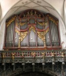 Vue du Grand Orgue de la cathédrale de Constance. Cliché personnel (sept. 2008)