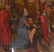 Détail du retable des Rois mages (R. van der Weyden, 1450, Renaissance flamande). Cliché personnel