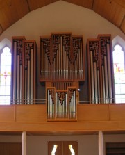 Une dernière vue du Grand Orgue Kuhn à Binningen. Cliché personnel (oct. 2008)