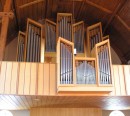 Grand Orgue Kuhn de l'église réformée de Balsthal. Cliché personnel (oct. 2008)