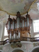 Grand Orgue du Dom d'Arlesheim, canton de Bâle-Campagne (1761). Cliché personnel agrandissable