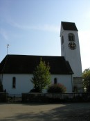 Vue de l'église de Niederbipp. Cliché personnel (oct. 2008)