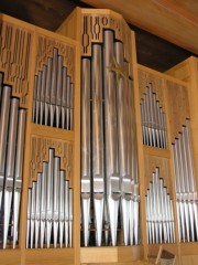 Vue de la Montre de l'orgue. Cliché personnel