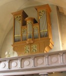 Le superbe orgue Metzler (1980) de l'église cathol. de Sissach. Cliché personnel (oct. 2008)