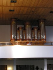 Une dernière vue de l'orgue Metzler à Aesch. Cliché personnel (oct. 2008)