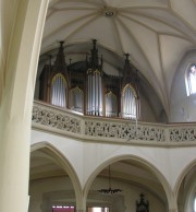 Laufen, église Herz-Jesu. L'orgue. Cliché personnel