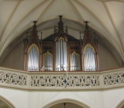 Laufen, église Herz-Jesu. L'orgue. Cliché personnel