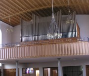 Vue rapprochée du grand orgue. Cliché personnel