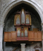 Vue de l'orgue de La Maigrauge. Cliché personnel