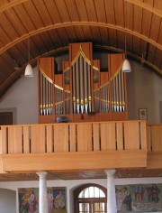 Vue rapprochée de l'orgue. Cliché personnel