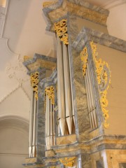 Autre détail du buffet de l'orgue. Cliché personnel (nov. 2008)