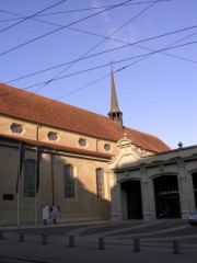 Eglise des Cordeliers à Fribourg. Cliché personnel (nov. 2008)