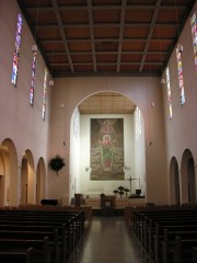 Une dernière vue de la perspective de la nef et du choeur. Cliché personnel