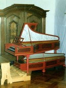 Clavecin avec pédalier du facteur J.G. Schmidt, d'après Mietke, 1710