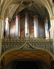 Une belle vue du Grand Orgue Mooser. Cliché personnel