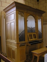 Temple de Giez. L'orgue Pfister. Cliché personnel