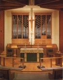 Orgue Steuart Goodwin (1995) de la St. George's Episcopal Church, Riverside. Crédit: //goodwinorgans.com/