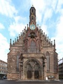 La Frauenkirche, Nuremberg. Crédit: //de.wikipedia.org/