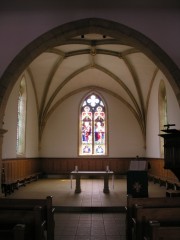 Intérieur du Temple de Boudry. Cliché personnel