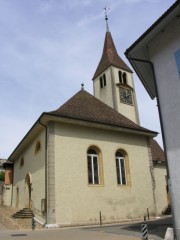 Temple d'Auvernier. Cliché personnel