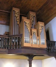 Autre vue de l'orgue d'Auvernier. Cliché personnel