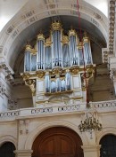 Orgue de l'église St-Louis des Invalides, Paris. Cliché personnel (nov. 2009)