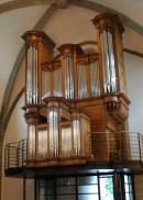 Orgue Felsberg de St-Gervais à Genève (1996). Cliché personnel (mai 2009)