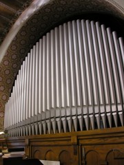 Autre vue de la Montre de l'orgue. Cliché personnel