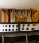 Orgue du Temple de Bôle (Neidhart et Lhôte, 1982). Cliché personnel