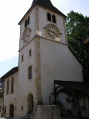 Temple de Bôle, cliché personnel (mai 2007)