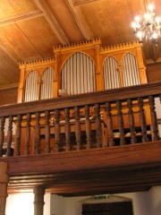 Autre vue de l'orgue depuis la nef. Cliché personnel